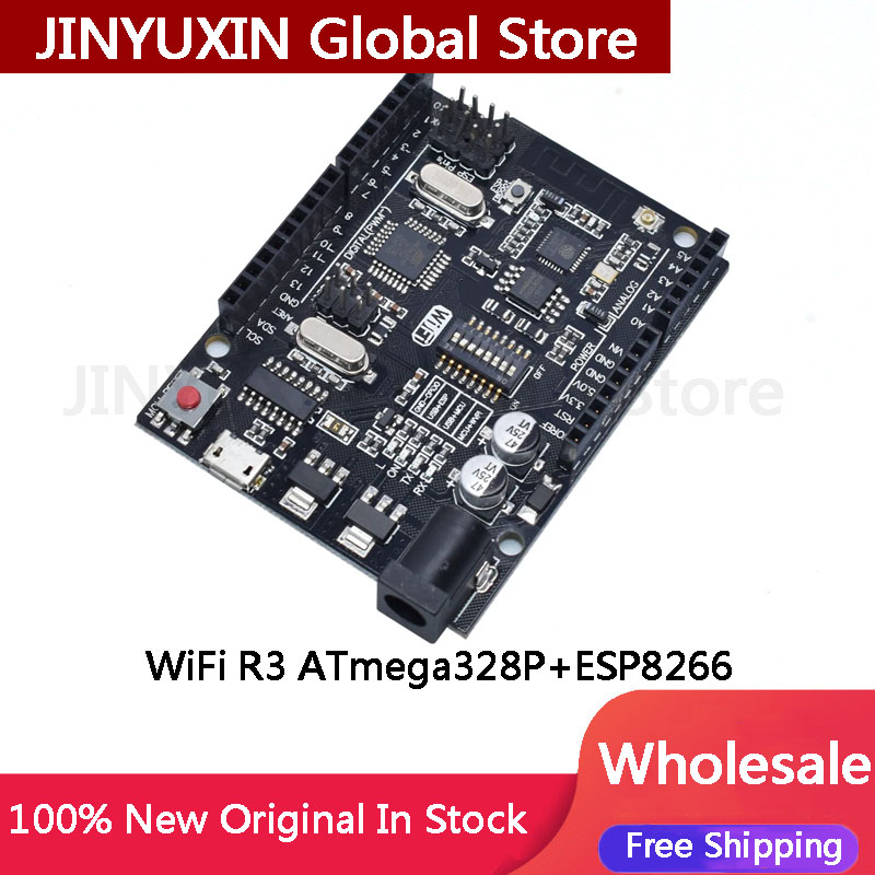 Esp8266 Nodemcu - 1PCs UNO R3 + WiFi ATmega328P+ESP8266(32Mb