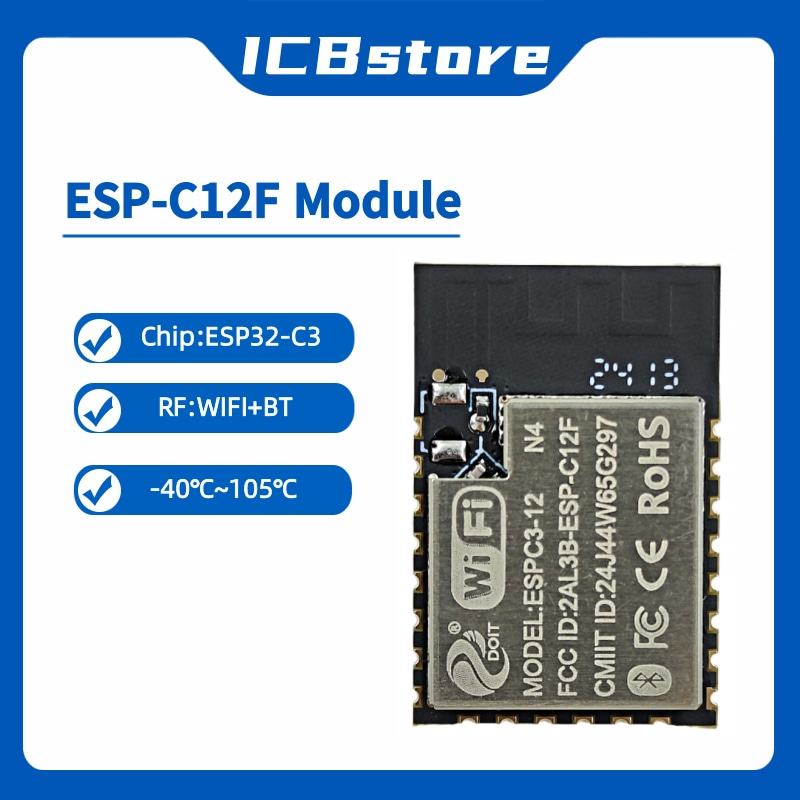 Esp32 Wifi Bluetooth Module - ESP32-C3 시리즈 모듈 ESP-C12F 직렬 포트