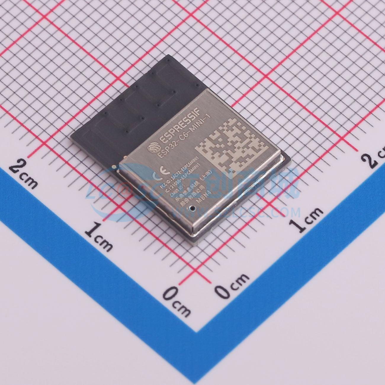 Esp32 C6 - 4개 ESP32-C6-MINI-1-N4 SMD-53P ESP32-C6FH4 I2C GPIO