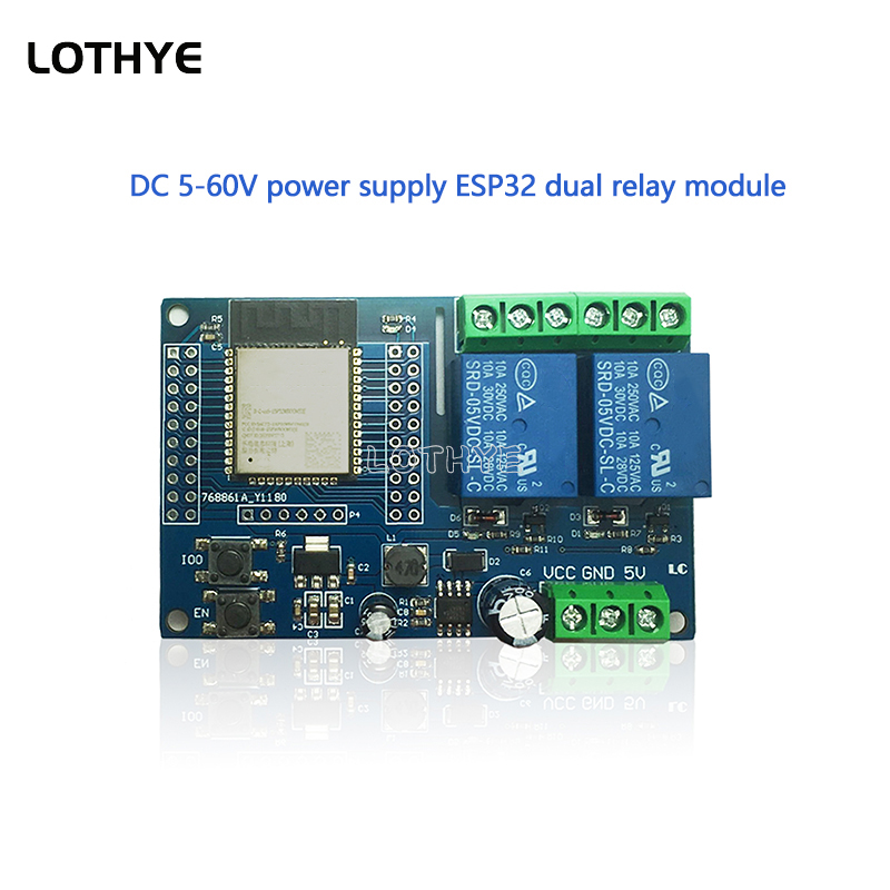 Esp32 Wifi Bluetooth Module - ESP32 듀얼 채널 Wifi 블루투스 릴레이