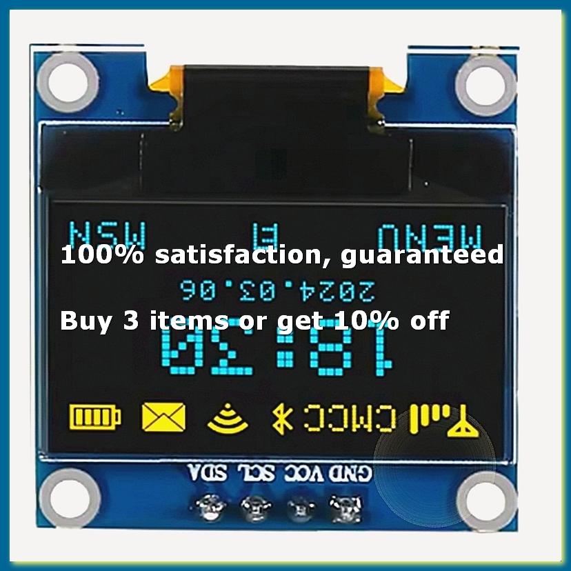 Esp8266 - 0.96인치 OLED 디스플레이 스크린 모듈 I2C
