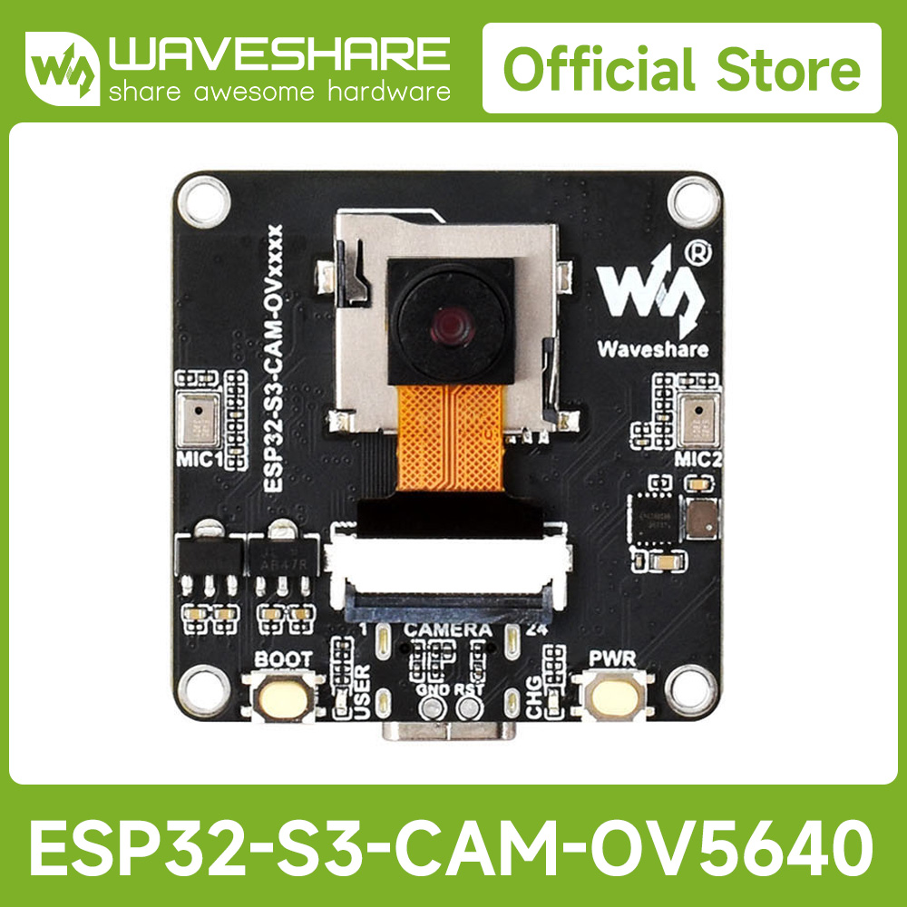 Esp32 S3 - Waveshare ESP32-S3 AIoT 카메라 개발 보드,