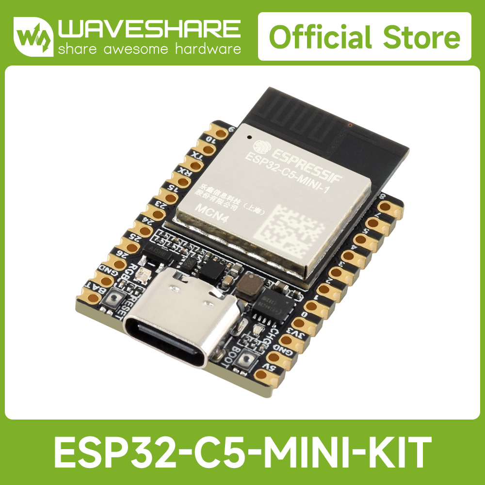 Esp32 Devkit - Waveshare ESP32-C5 미니 듀얼 밴드 Wi-Fi