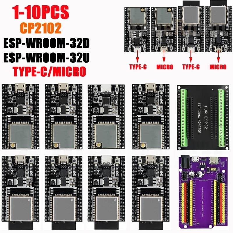 Esp32 Devkit - 1-10PCS ESP32-DevKitC 코어 보드 TYPE-C/MICRO ESP32