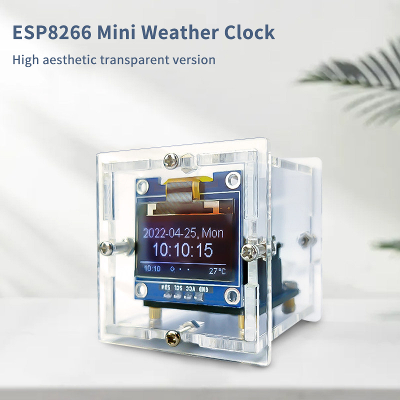 ESP8266 미니 날씨 시계 키트 DIY 납땜 프로젝 - Esp8266 리뷰 및 가격
