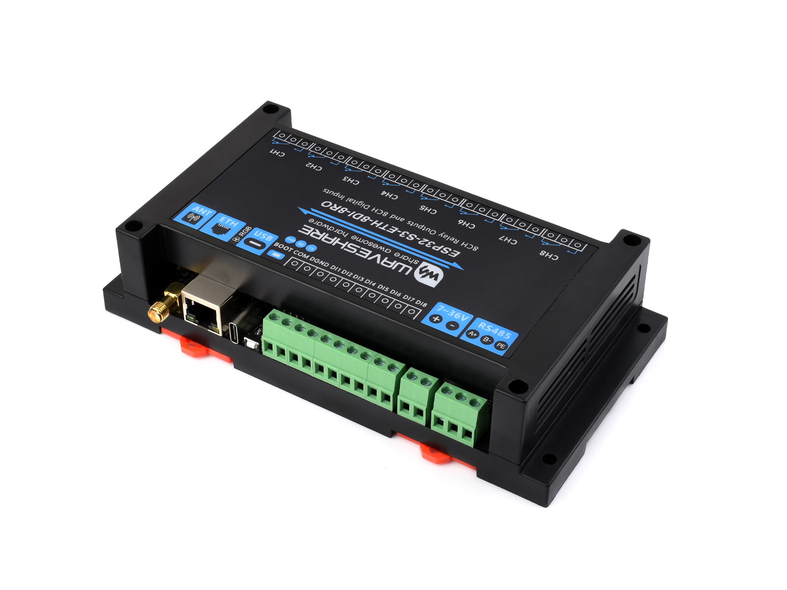 Waveshare 산업용 8 채널 ESP32-S3 Wi - Esp32 S3 리뷰 및 가격