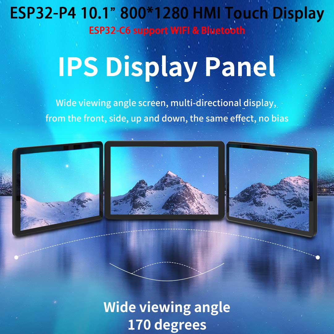 ESP32-P4 10.1 인치 800*1280 IPS  - Esp32 P4 리뷰 및 가격