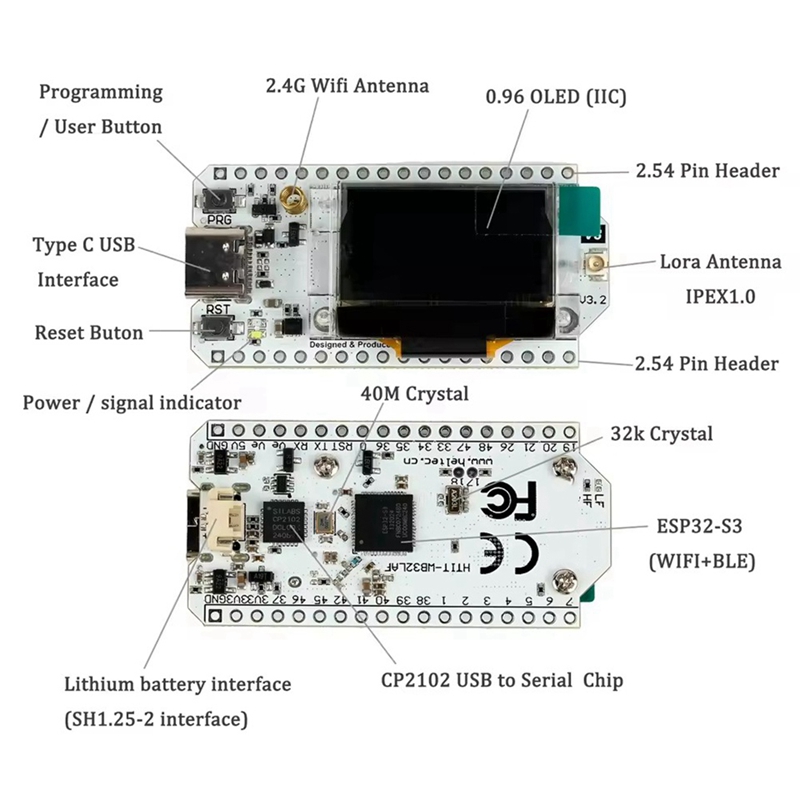 헬텍 로라32 V3 863-928MHZ ESP32 로라 - Esp32 S3 리뷰 및 가격