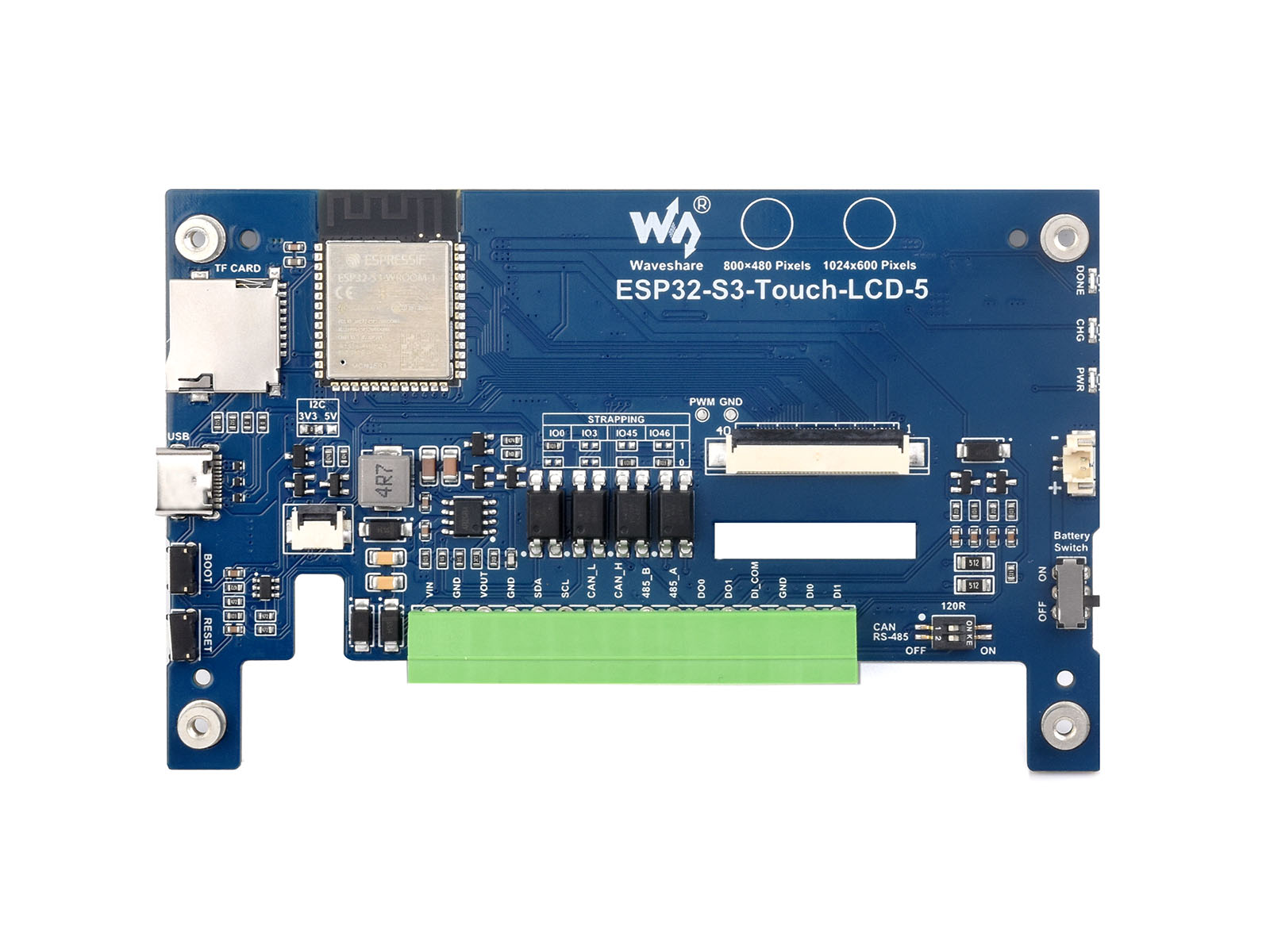 Waveshare ESP32-S3 5인치 정전식 터치  - Esp32 S3 리뷰 및 가격