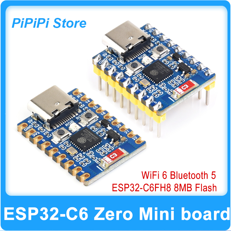 ESP32-C6FH8 기반 ESP32-C6 제로 슈퍼  - Esp32 Wifi Bluetooth Module 리뷰 및 가격