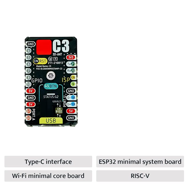A99E-ESP32-C3 개발 보드 M5stamp C3 - Esp32 C3 리뷰 및 가격