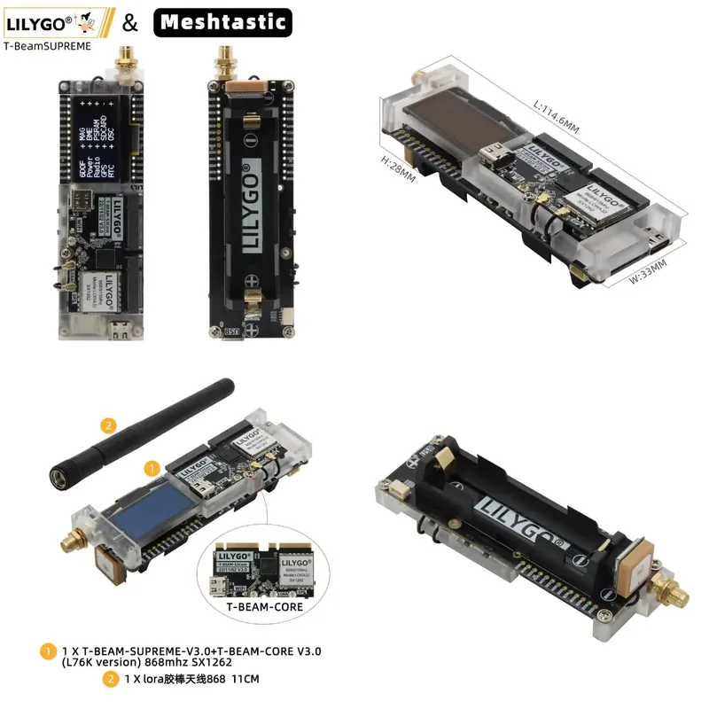 LILYGO T-Beam ESP32-S3 SX1262  - Esp32 S3 리뷰 및 가격