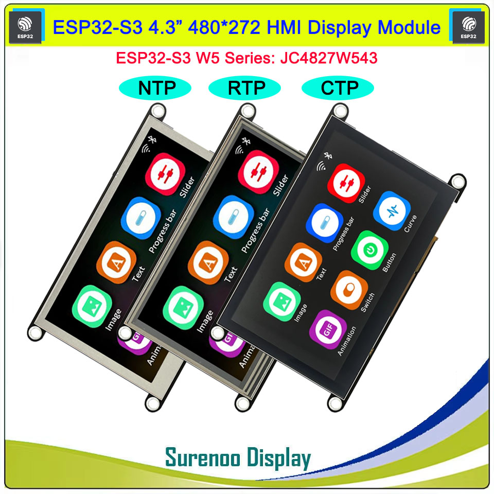 Guition HMI W5 ESP32-S3-N4R8 J - Esp32 P4 리뷰 및 가격