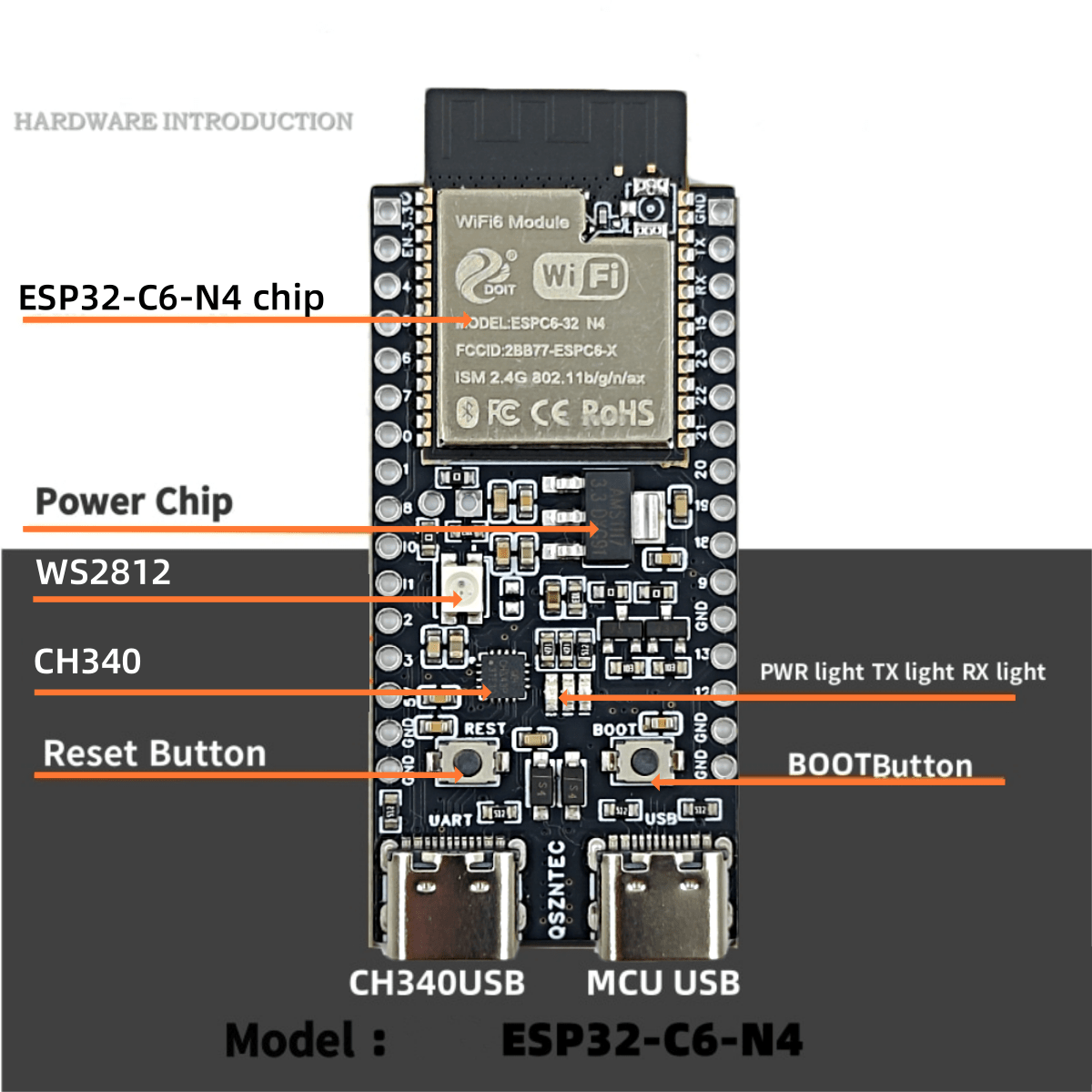ESP32-C6-DevKitC-1 ESP32-C6 코어 - Esp32 Devkit 리뷰 및 가격