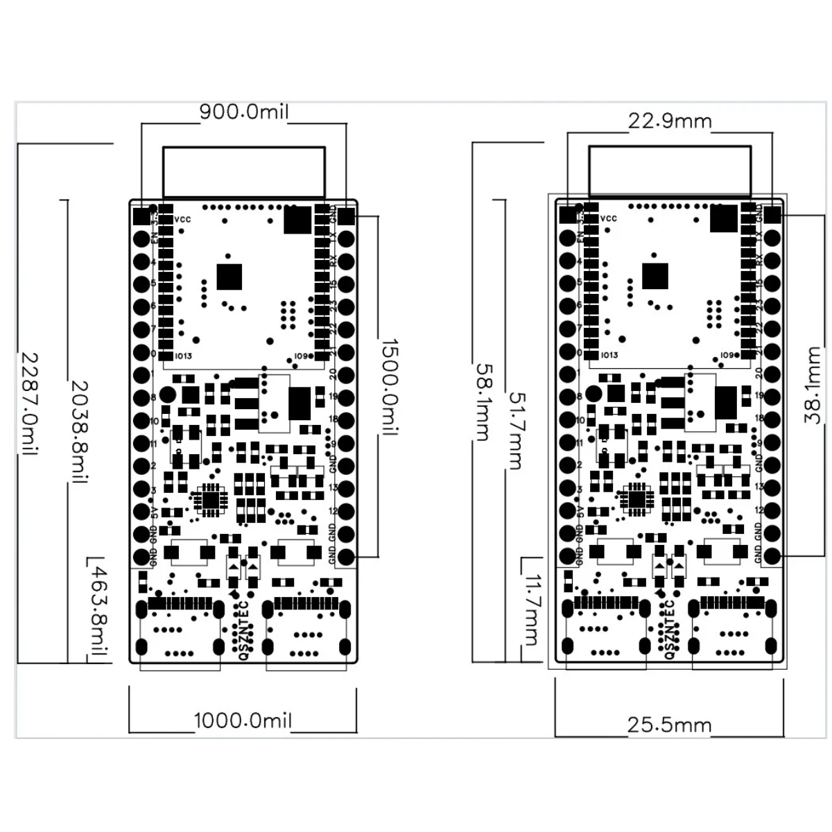 ESP32-C6-DevKitC-1 ESP32-C6 코어 - Esp32 Devkit 리뷰 및 가격