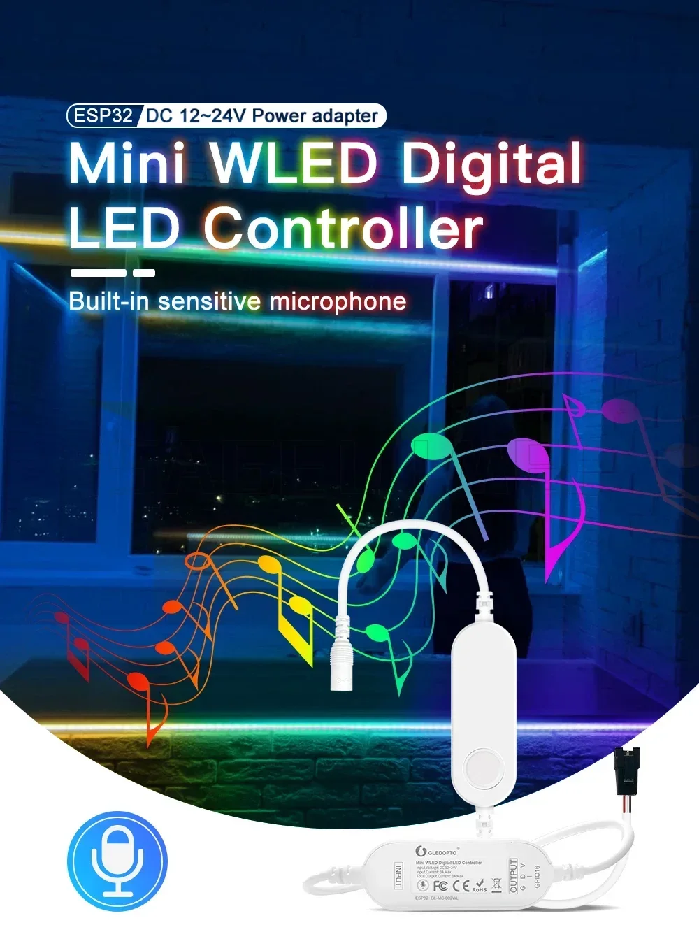 Gledopto ESP8266/ESP32 미니 WLED - Esp8266 리뷰 및 가격