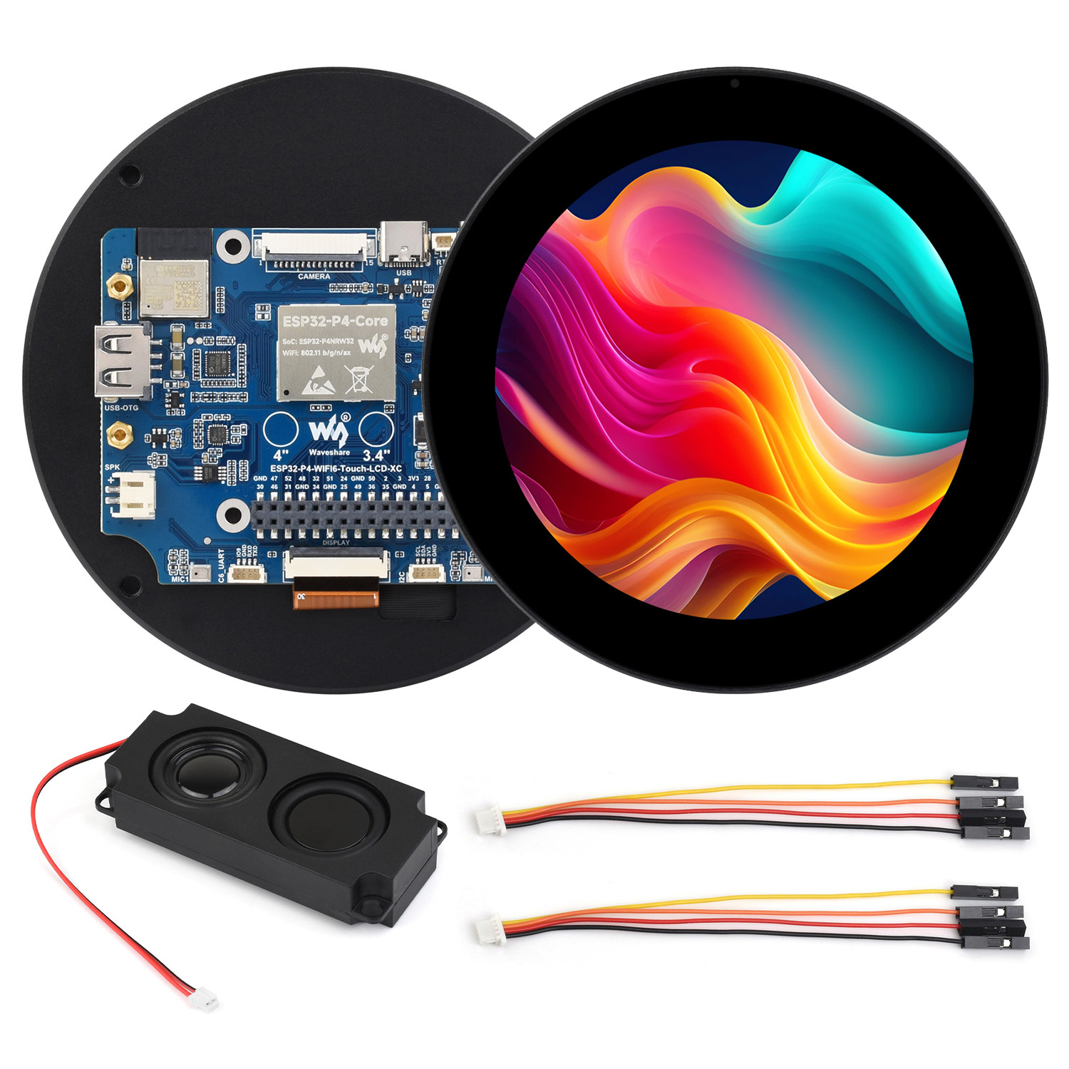 ESP32-P4 3.4/4인치 원형 터치 디스플레이 개 - Esp32 P4 리뷰 및 가격